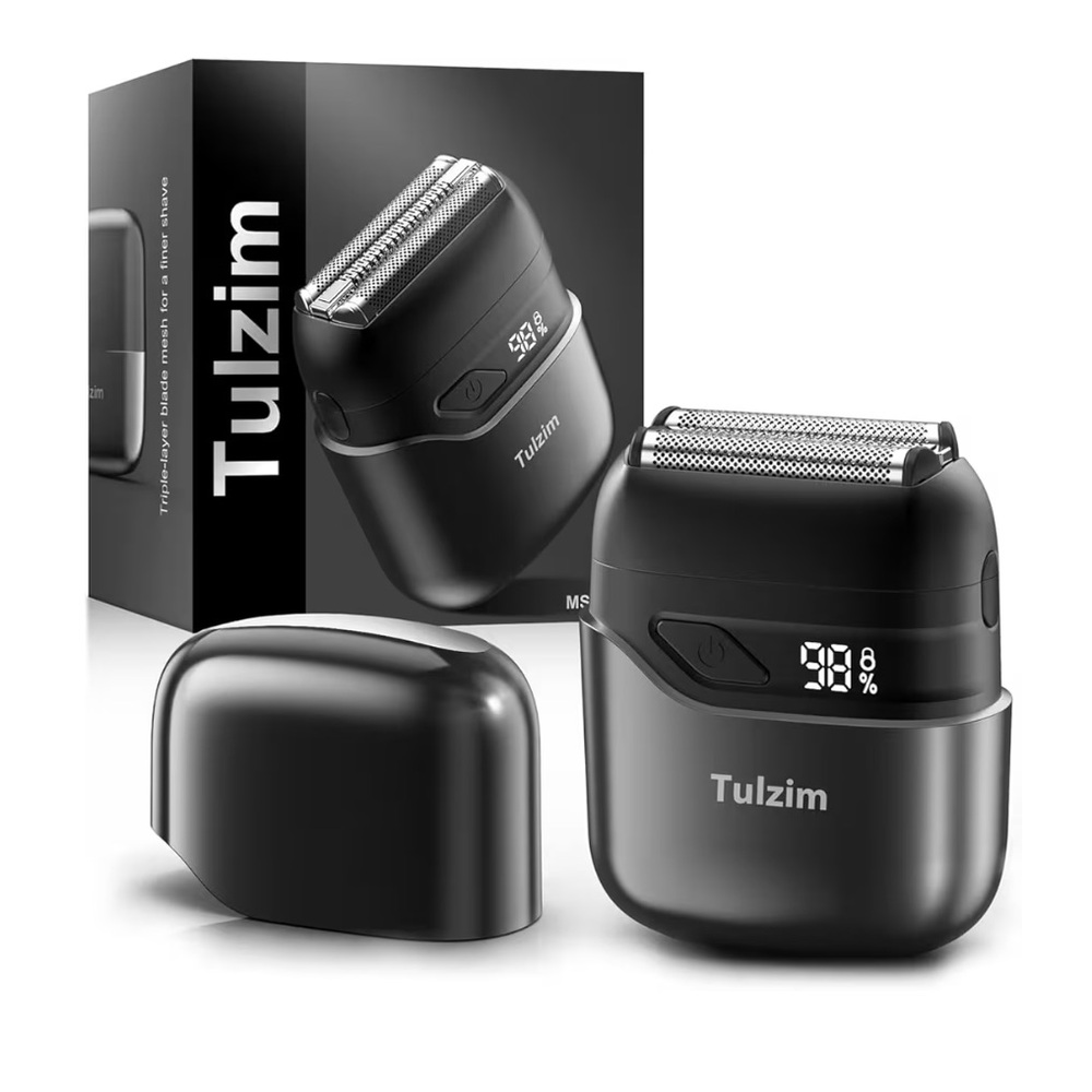 Electric Foil Shaver for Men: Cordless Electric Razor for Face & Beard - 3 Float